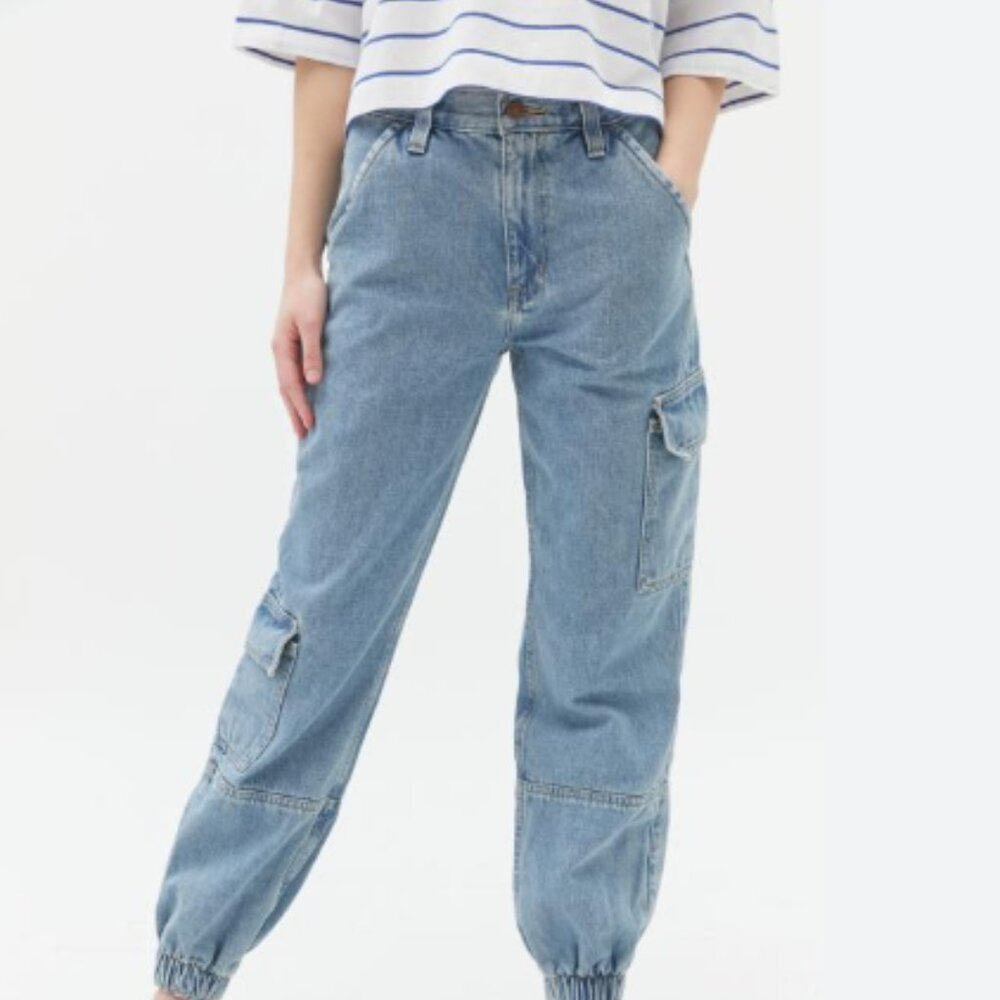 BDG Carla Cargo Joggers Jeans (worn twice) Urban Outfitters